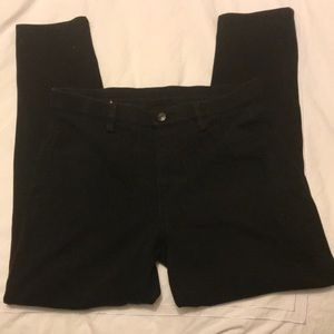 Uniqulo black jean leggings size s